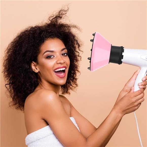 Universal Hair Diffuser Adaptable Hair Dryer Attachment for Blow Dryer Nozzles - Picture 4 of 8